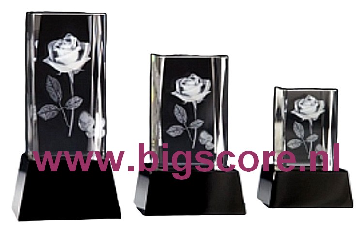 Roos 3D Kristal BSST 67626 t/m 67628
